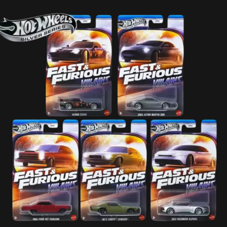 Hot Wheels Silver Series Fast & Furious Villains