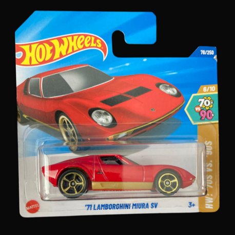 Hot Wheels Tekli Arabalar 71 Lamborghini Miura SV
