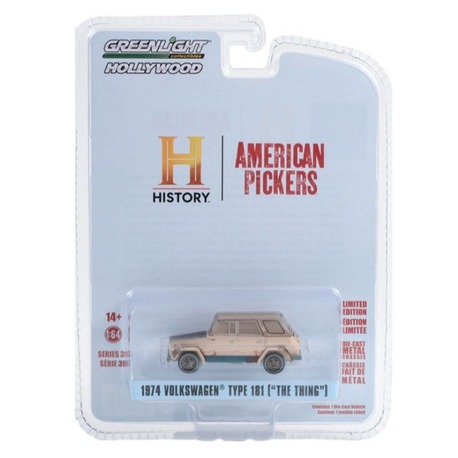 Greenlight 1/64 Hollywood Series 39- 1974 Volkswagen Thing (type 181)