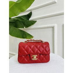 Chanel mini çanta - Kırmızı