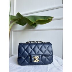 Chanel mini çanta - Lacivert