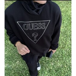Guess siyah sweatshirt