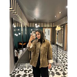 Leoparlı ceket