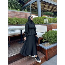 Siyah etekli scuba Takım 