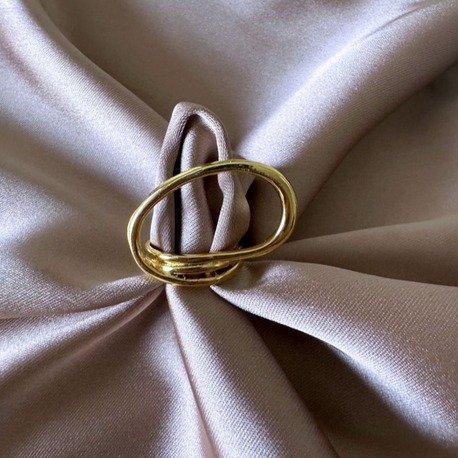 GOLD HALKA YÜZÜK
