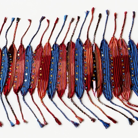 Keşan örgülü bandana 