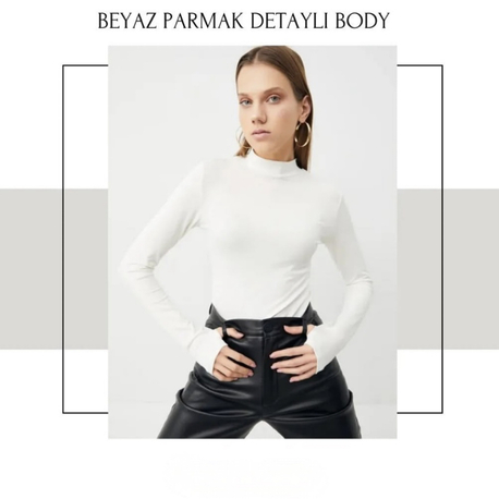 Yarım balıkçı parmak detay