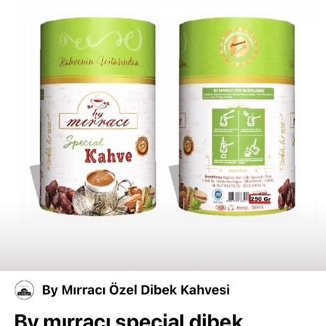 Special Dibek Kahvesi 250G Silindir