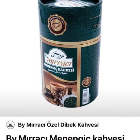 Menengiç Kahvesi 250G Silindir
