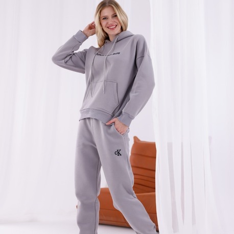 CALVİN KLEİN JEANS EŞOFMAN TAKIMI GRİ