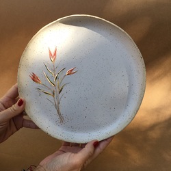 Leyla'nın Bahçesi Servis Tabağı              24 cm