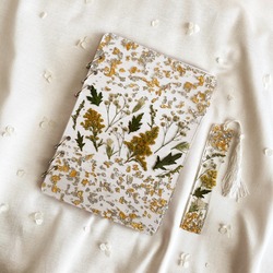Sarı Kuru Çiçekli Defter