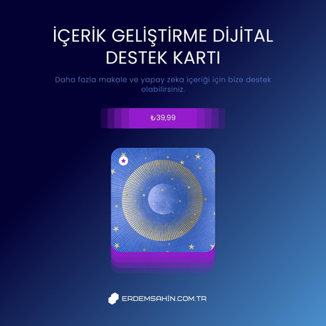 Dijital Destek Kartı