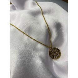 Egypt Model Altın Kaplama Kolye