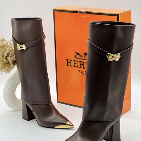 HERMES İTHAL ÇİZME&BOT - Kahve 