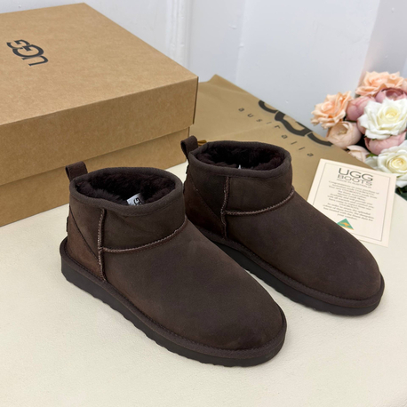 UGG CLASSİC ULTRA MİNİ - HAKİKİ SUET DERİ
