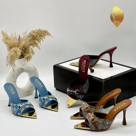 GUCCİ İTHAL TOPUKLU AYAKKABI | 3 Renk 