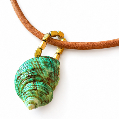 Turban Shell Necklace