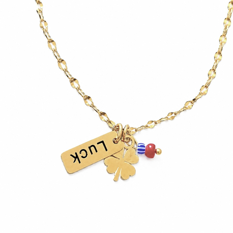 Luck on you Necklace 