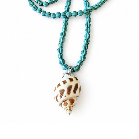 Babylonia Shell Long Necklace