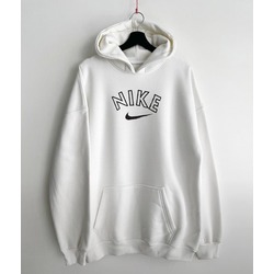 Unisex Beyaz "nike" Baskılı Sweatshirt