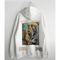 Koleksiyon Ürünü "The Tiger" Baskılı Sweatshirt