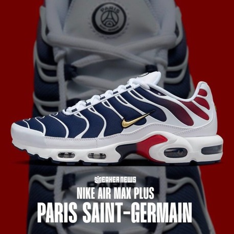 Paris Saint-Germain Rides The Nike Air Max Plus Wave