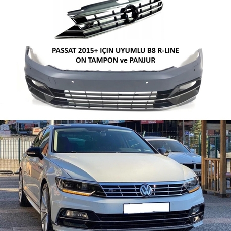 Passat r-line tampon (boyasız)