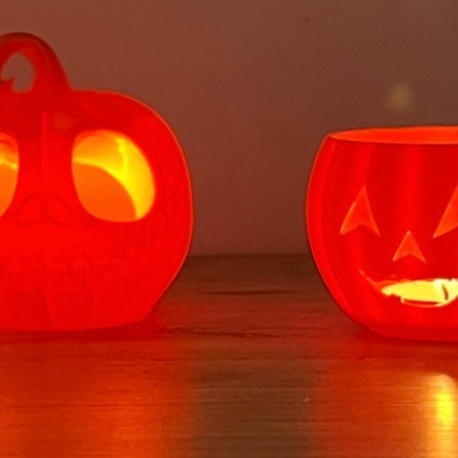 LED Işıklı, Tea light mumlu, Gece lambası Jack O’Lantern Balkabakları