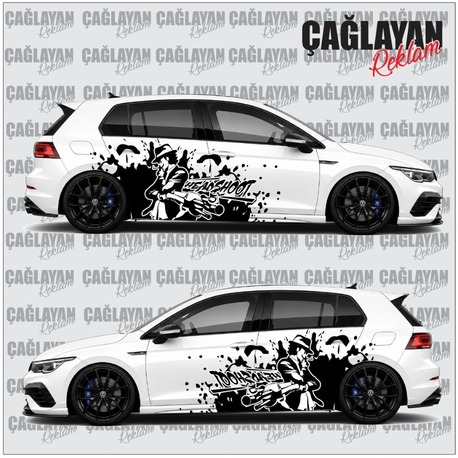 HEADSHOOT STİCKER KAPLAMA ÇİFT YÖN