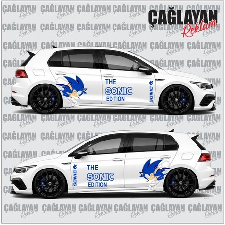 THE SONIC EDİTİON STİCKER SET ÇİFT YÖN