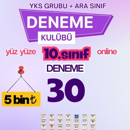 10.SINIF DENEME KULÜBÜ