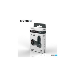 Syrox Araç Çakmaklık Hızlı Şarj Aleti LCD Ekran