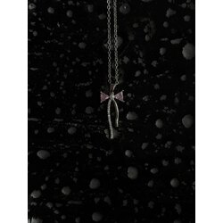 Pink Ribbon Kolye