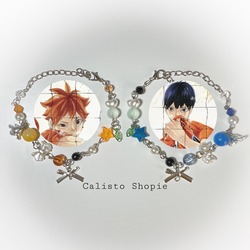 Hinata & Kageyama Temalı Haikyuu Matching Bileklik