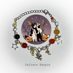 Hallowen Temalı Küçük Cadı Bileklik