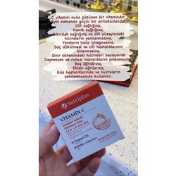 nutriplus vitamin C, vitamin D3 ve çinko  içeren saşe