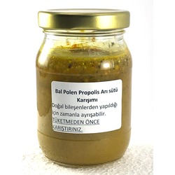 Ham bal Polen Propolis Arı sütü Karışımı (200 gr)