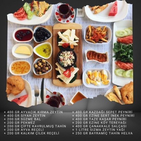 GENİŞ KAHVALTI SETİ 14 ÇEŞİT