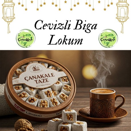 CEVİZLİ BİGA LOKUMU 1.000 Gr