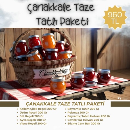 ÇANAKKALE TAZE TATLI PAKETİ