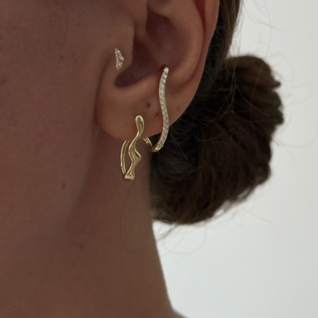 Xuping 14k solente küpe