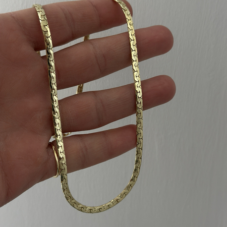 Xuping 14k ronilla zincir 