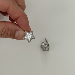 Xuping Silver yıldız küpe 