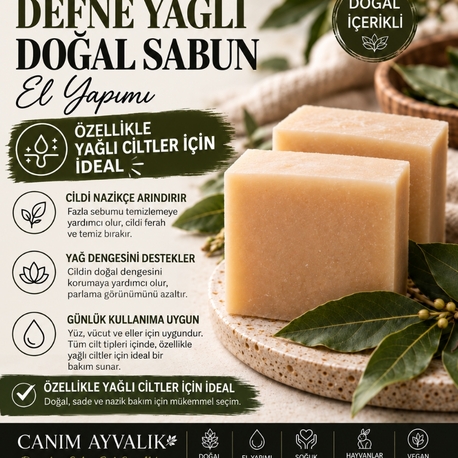 Doğal Defne sabunu 