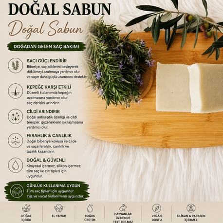 Biberiyeli Doğal Sabunu 
