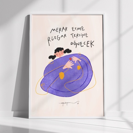 ‘Merak Etme, Rüzgar Tersine Dönecek.’ Poster