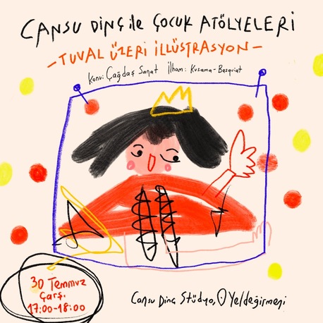 Cansu Dinç ile Çocuklar İçin Tuval 