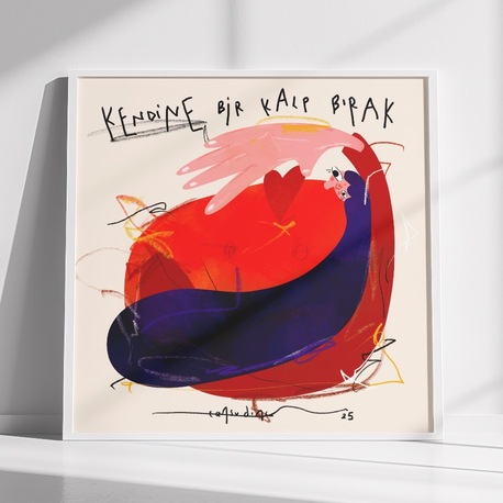 ‘Kendine bir kalp bırak’ Poster
