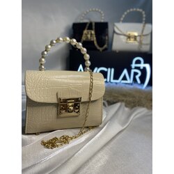  İncili çanta askılı